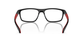 Arnette LAFLOR AN 7246U men Black Rectangle Eyeglasses