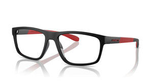 Arnette LAFLOR AN 7246U men Black Rectangle Eyeglasses