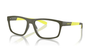 Arnette LAFLOR AN 7246U men Green Rectangle Eyeglasses