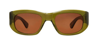 Garrett Leight LAGUNA SUN unisex Green Squared Sunglasses