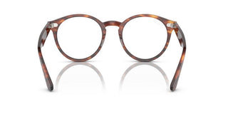 Ray-Ban LARRY RX 7680V unisex Havana Round Eyeglasses