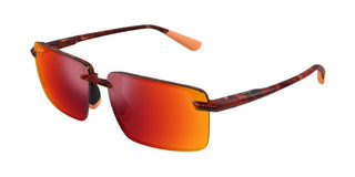 Maui Jim LAULIMA MJ0626S unisex Havana Rectangle Sunglasses