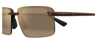 Maui Jim LAULIMA MJ0626S unisex Havana Rectangle Sunglasses