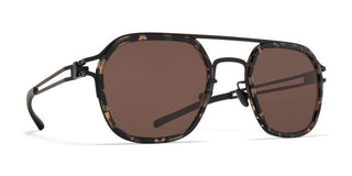 Mykita LEELAND unisex Havana Geometric Sunglasses