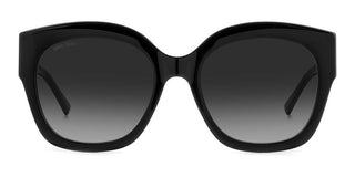 Jimmy Choo LEELA/S women Black Squared Sunglasses