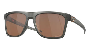 Oakley LEFFINGWELL OO 9100 men Grey Geometric Sunglasses