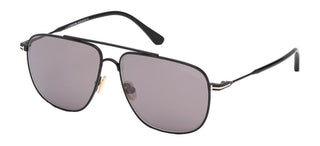 Tom Ford LEN FT 0815 men Black Geometric Sunglasses