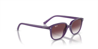 Ray-Ban LEONARD JR RJ 9093S unisex Violet Squared Sunglasses