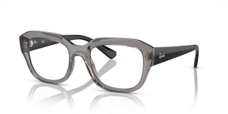 Ray-Ban LEONID RX 7225 unisex Grey Squared Eyeglasses