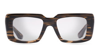 Dita LEVELE unisex Brown Squared Eyeglasses