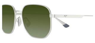 Maui Jim LEWALANI AF 632 unisex Silver Squared Sunglasses