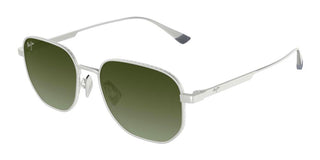 Maui Jim LEWALANI AF 632 unisex Silver Squared Sunglasses