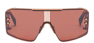 Balmain LE MASQUE unisex Rose gold Shield Sunglasses