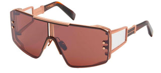 Balmain LE MASQUE unisex Rose gold Shield Sunglasses