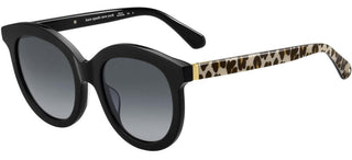 Kate Spade LILLIAN/G/S women Black Geometric Sunglasses