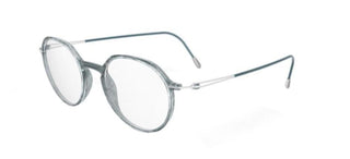 Silhouette LITE SPIRIT 2925 men Blue Round Eyeglasses