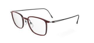 Silhouette LITE SPIRIT 2926 men Red Geometric Eyeglasses