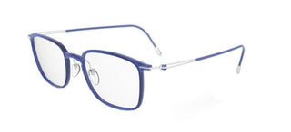 Silhouette LITE SPIRIT 2926 men Blue Geometric Eyeglasses