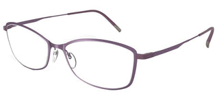 Silhouette LITE WAVE 5531 women Violet Geometric Eyeglasses