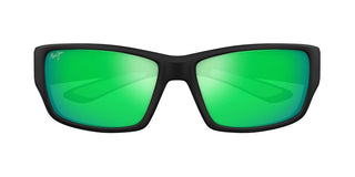 Maui Jim LOCAL KINE 810 men Green Geometric Sunglasses