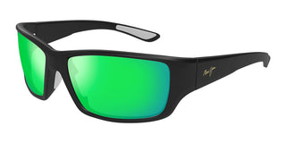 Maui Jim LOCAL KINE 810 men Green Geometric Sunglasses