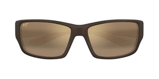 Maui Jim LOCAL KINE 810 men Brown Geometric Sunglasses