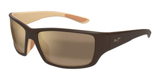 Maui Jim LOCAL KINE 810 men Brown Geometric Sunglasses