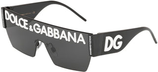 Dolce & Gabbana LOGO DG 2233 men Black Shield Sunglasses