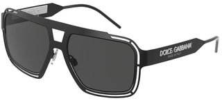 Dolce & Gabbana LOGO DG 2270 men Black Pilot Sunglasses