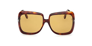 Tom Ford LORELAI FT1156 women Havana Oversize Sunglasses