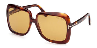 Tom Ford LORELAI FT1156 women Havana Oversize Sunglasses