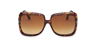 Tom Ford LORELAI FT1156 women Havana Oversize Sunglasses