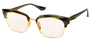 Dita LOTOVA unisex Green Squared Eyeglasses