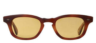 Garrett Leight LO-B SUN unisex Brown Geometric Sunglasses