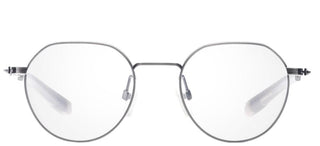 Dita Lancier LSA-108 unisex Silver Round Eyeglasses