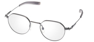 Dita Lancier LSA-108 unisex Silver Round Eyeglasses