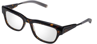 Dita Lancier LSA-704 unisex Havana Geometric Eyeglasses