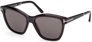 Tom Ford LUCIA FT 1087 unisex Black Squared Sunglasses