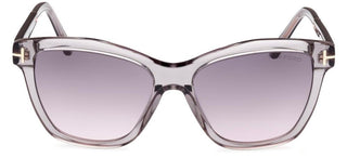 Tom Ford LUCIA FT 1087 unisex Grey Squared Sunglasses