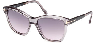 Tom Ford LUCIA FT 1087 unisex Grey Squared Sunglasses