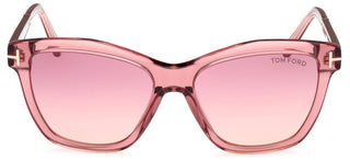 Tom Ford LUCIA FT 1087 unisex Pink Squared Sunglasses