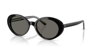 Oliver Peoples LUMAR OV 5565SU women Black Oval Sunglasses