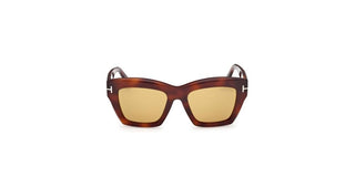 Tom Ford LUNA FT1191 unisex Havana Butterfly Sunglasses