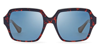 Dita LUZPA unisex Red Geometric Sunglasses