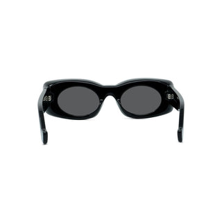 LOEWE LW40033I unisex Black Oval Sunglasses