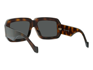 LOEWE Signature LW40064U unisex Havana Squared Sunglasses