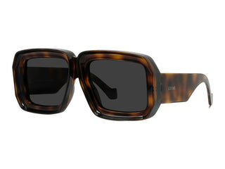 LOEWE Signature LW40064U unisex Havana Squared Sunglasses