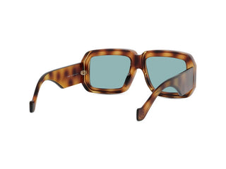 LOEWE Signature LW40064U unisex Havana Squared Sunglasses