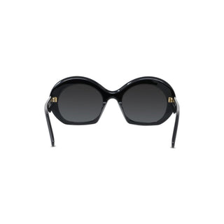 LOEWE LW40077I women Black Round Sunglasses