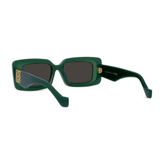 LOEWE LW40102F women Green Geometric Sunglasses